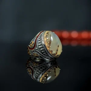 خاتم فضة تركي