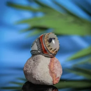 خاتم فضة تركي