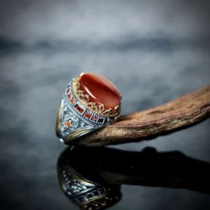 خاتم فضة تركي