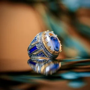 خاتم فضة تركي