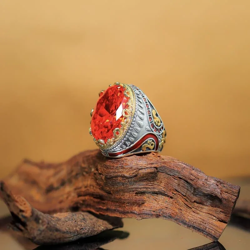 خاتم فضة تركي