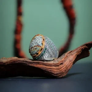 خاتم فضة تركي