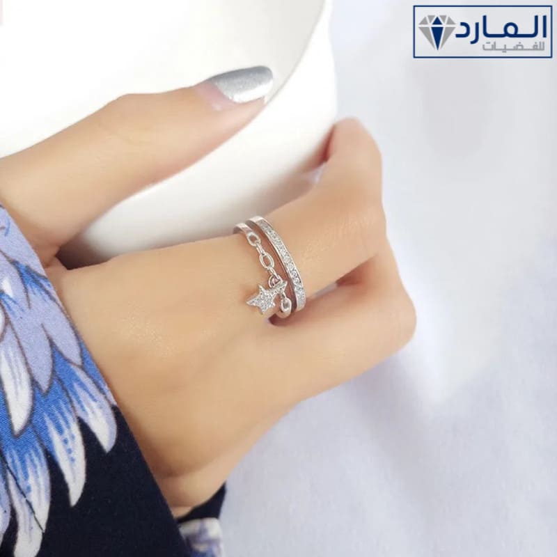 خاتم فضة استرليني - الصورة 3