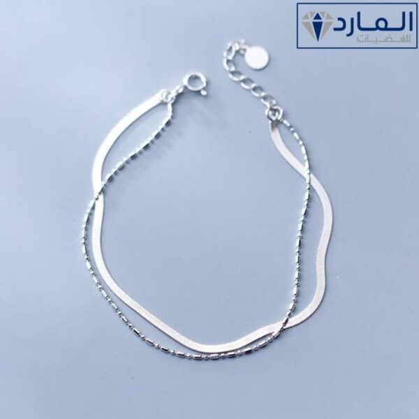 سوار يد فضة استرليني