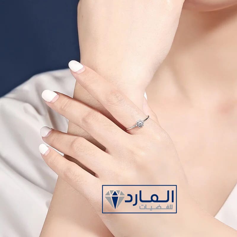 خاتم فضة استرليني - الصورة 2