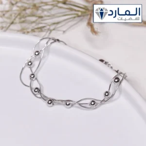 سوار يد فضة استرليني