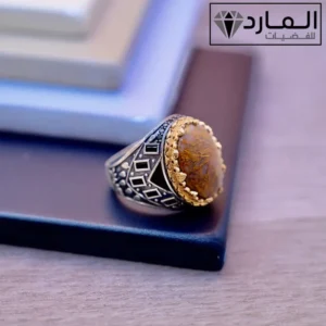 خاتم فضة تركي