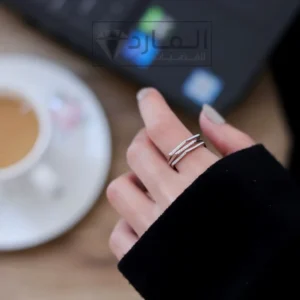 خاتم فضة