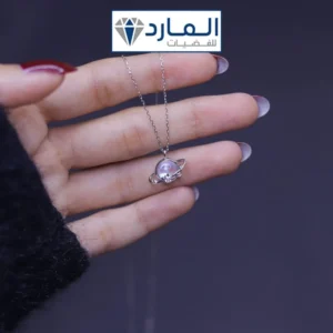 قلادة محور الكون فضة 925